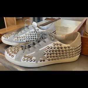 Golden goose studded sneakers